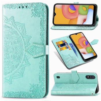 Чехол Vintage для Xiaomi Redmi 9A книжка кожа PU бирюзовый