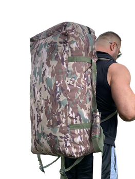 Тактический рюкзак баул сумка 100 литров Мультикам САПСАН Украина