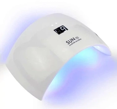 Світлодіодна лампа для нігтів UV LED SUN 9S 24W для сушіння манікюру
