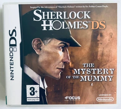 Sherlock Holmes DS: The Mystery of the Mummy, Б/У, английская версия - картридж к Nintendo DS