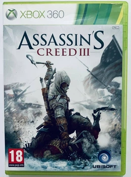 Assassin's Creed III, Б/В, англійська версія - диск для Xbox 360