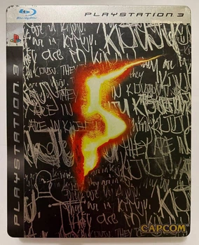 Resident Evil 5 + Steelbook, Б/У, английская версия - диск для PlayStation 3