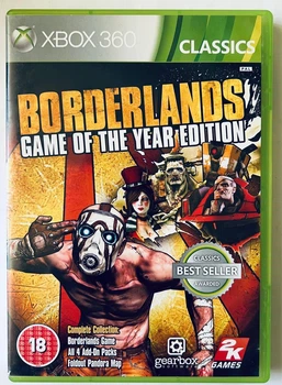 Borderlands Game of The Year Edition Classics, Б/У, английская версия - диск для Xbox 360