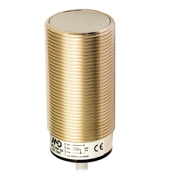 Индуктивный датчик двухпроводной M30, Sn = 10mm, 10...30Vdc, NO, кабель 2м, AT1/A0-1A M.D. Micro Detectors