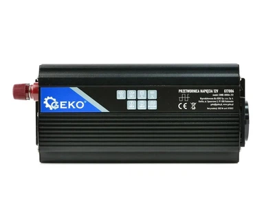 Перетворювач напруги 12В / 230В 800 / 1600W Geko Інвертор