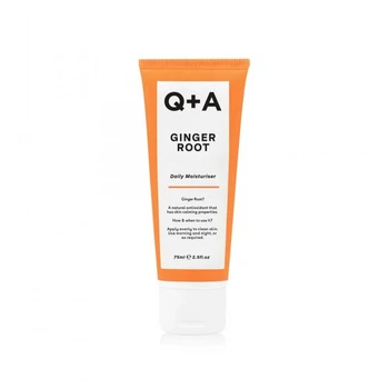 Увлажняющий крем для лица c корнем имбиря Q+A Ginger Root Daily Moisturiser 75ml