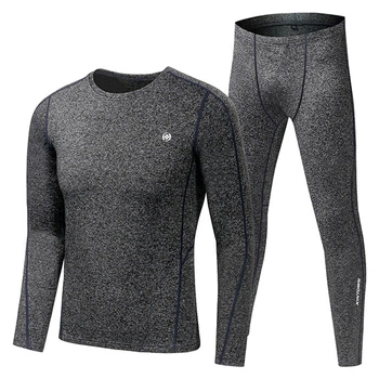 Термобелье мужское XINTOWN NYXT19JBYD-1 Gray 3XL утепленное флисовое спортивное на каждый день