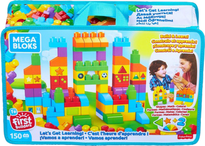 Klocki konstrukcyjne Mega Bloks Deluxe 150 elementów (FVJ49)