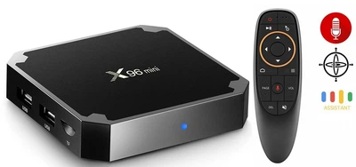 Медиаплеер Core Tech X96 MINI 2гб 16Гб Amlogic S905W2 Андроид 11 Смарт ТВ Приставка + G10S Аэро пульт