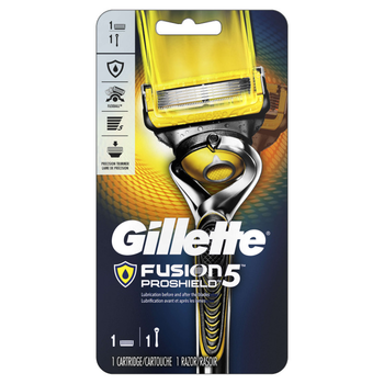 Набір бритва з 1 змінною касетою і підставкою Gillette Fusion 5 Proshield