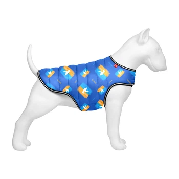Куртка-накидка для собак WAUDOG Clothes малюнок Прапор XXS А 23 см B 29-36 см С 14-20 см