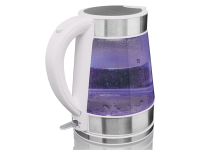 Чайник електричний скляний з підсвічуванням Silver Crest SWGF 2400 A1 Silver