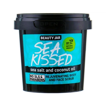 Зволожуючий скраб для обличчя з кокосовим маслом Beauty Jar 200 мл (3630930830117)