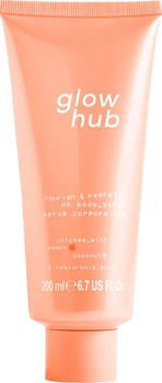 Питательная и увлажняющая сыворотка для тела Glow Hub Nourish & Hydrate HA Body Serum 200 мл (5019607255831)