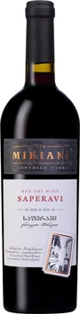 Вино Miriani Сапераві червоне сухе 0.75 л 12% (4860013089623_4860129800198)