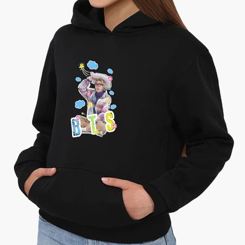 Детский худи БТС (BTS) Черный (9298-1066) 140 см