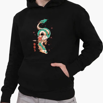 Детский худи Унесенные призраками (Spirited Away) Черный (9298-2832-8) 140 см