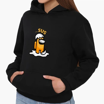 Дитячий худий Амонг Ас Містер Яйце (Among Us Mister egg) Чорний (9298-2597) 164 см