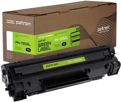 Картридж Patron Green Label совместимый аналог Canon 725 Black (PN-725GL)