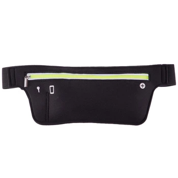 Сумка для бігу U-Power Active Black-Light Green (U11014)