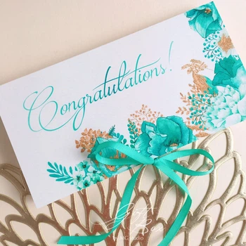 Gift box Izabella цвет изумруд Ручная работа