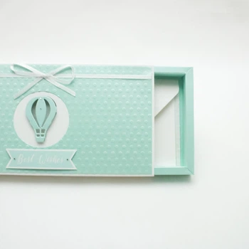 Gift box Dreamer м'ятний Конверт вітальний для грошей