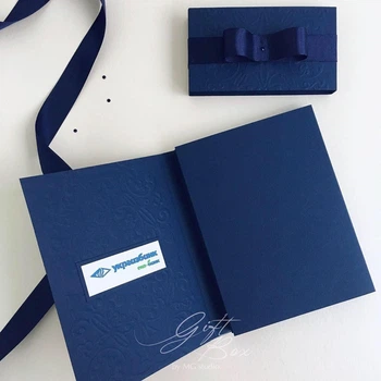 Gift box Davus васильковый Подарок мужчине на день рождение, юбилей