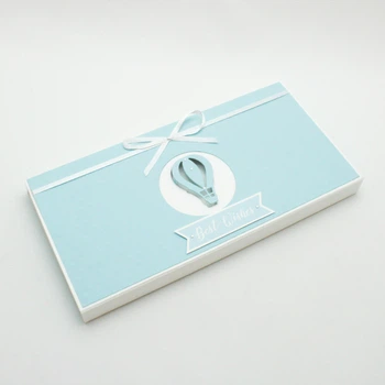 Gift box Dreamer-S голубий Конверт вітальний для грошей