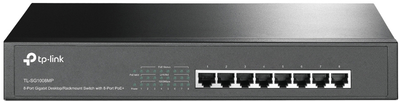 Комутатор TP-LINK TL-SG1008MP