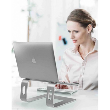 Подставка для ноутбуков и планшетов, HQ-Tech Stabletron MD-5 Aluminum Laptop Stand Silver для MacBook повышенная стойкость для ноутбуков до 17 дюймов ( цвет siilver)
