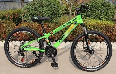 Велосипед Спортивний Corso «Primary» 24" дюйм PR-24309 рама сталева 11", 21 швидкість, зібраний на 75%