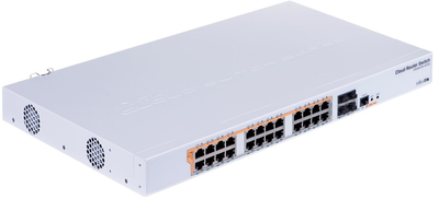 Przełącznik PoE MikroTik CRS328-24P-4S+RM gigabit (CRS328-24P-4S+RM)