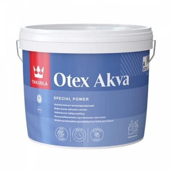 Водорозчинна адгезійна грунтовка, що швидко сохне Tikkurila Otex Akva AP 0.9 л.