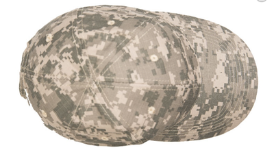 Кепка бейсболка блайзер Mil-Tec One size Пиксель BASEBALL CAP AT DIGITAL из 100% хлопка с люверсами для вентиляции размер регулируется ремешком