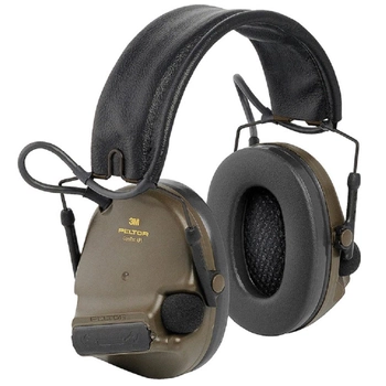 Професійні Активні Тактичні Навушники Peltor ComTac XPI Олива (MT20H682FB-02 GR)