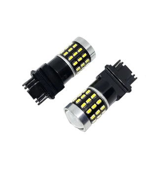 Светодиодная лампа с цоколем 3156 P27W T25 54SMD 3014 10-30V Белый Autoexpect (23445)
