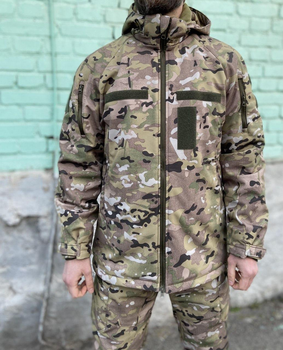 Куртка військова тактична демісезонна Софт Шелл Мультикам 48-50