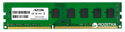 Pamięć AFOX DDR3-1600 4096MB PC3-12800 (AFLD34BN1P)