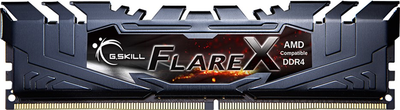 Оперативна пам'ять G.Skill DDR4-3200 16384MB PC4-25600 (Kit of 2x8192) Flare X Black (F4-3200C16D-16GFX)