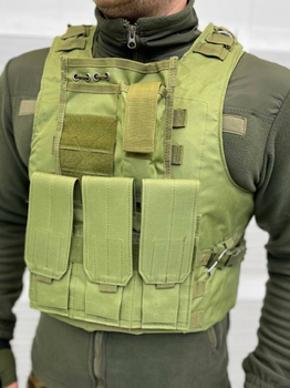 Військовий тактичний жилет Cordura Olive