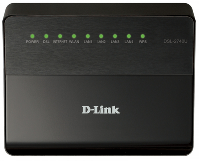 Модем-роутер D-Link dsl-2740u