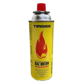 Балон цанговий газовий. Для портативних газових приладів TIROSS (Польща)