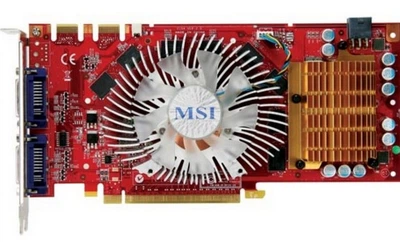 Видеокарта MSI PCI-Ex NVidia GeFORCE 9800 GTX PLUS 1GB GDDR3 ( 256 BIT ) ( DVI ) Б/У