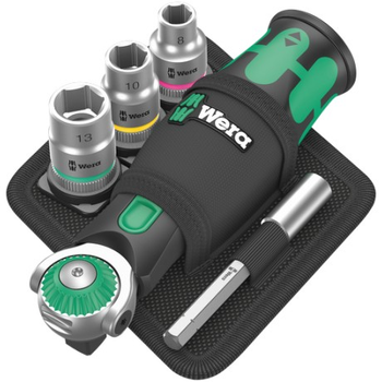 Набір інструментів WERA 8009 Zyklop Pocket Set 2, на поясній сумці, (05004281001)