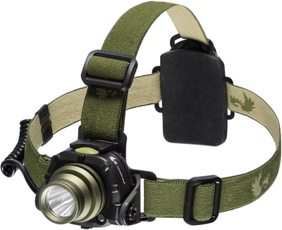 Фонарь налобный с датчиком движения Falcon Eye Spook 200 lm 3xAAA Зеленый (5907596111378)