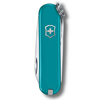 Нож складной швейцарский 58 мм/7 функций Victorinox CLASSIC SD Colors Mountain Lake