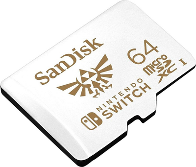 Карта памяти 64 Гб | SanDisk For Nintendo Switch 64GB | Тип microSDXC | SDSQXAT-064G-GN3ZN KT-FF