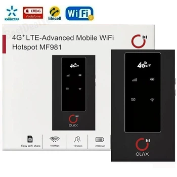 3G/4G Wi-Fi роутер OLAX MF981-B LTE мобільний інтернет з вихідом під антену / Київстар, Vodafone, Life