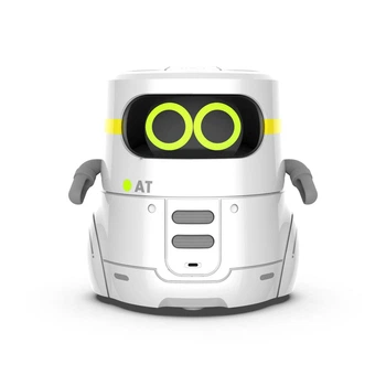Розумний робот з сенсорним керуванням та навчальними картками - AT-ROBOT 2 (білий)