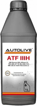 Трансмісійна олива AUTOLIVE Dexron III 1л